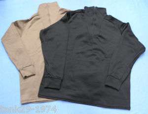 Polypropylene Thermal Underwear Zipneck Undershirt NEW Irregulars 