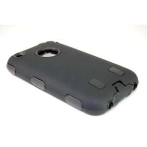  Body Armor for Iphone 3g / 3gs   Black & Black Everything 