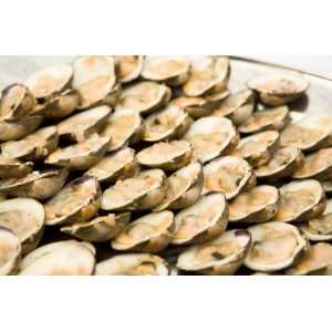 On The Half Shell Chesapeake Bay Clams   Frozen (72 count)   72 Count 