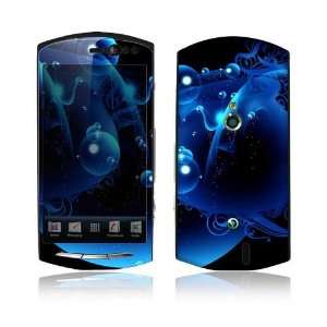  Sony Ericsson Xperia Neo Decal Skin Sticker   Blue Potion 