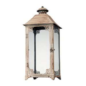 Sterling Home Metal Vintage Candle Lantern, 19 Inches Tall  