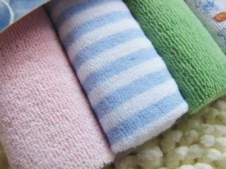 Pack Baby Soft Bath Towel Washcloth Wipe 23 x 23cm  