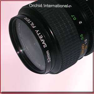 Camera lens filter SAFETY 52mm