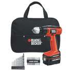 Black & Decker CDC120ASB 12 Volt Compact Drill with 20 Accessories