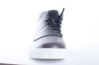 NEW MENS GOURMET DIECI L CHARCOAL GRAY LEATHER HIGH TOP SNEAKERS SHOES 
