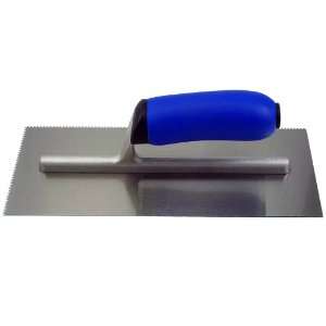   Notch Trowel with 1/16 inch X 1/16 inch, Square Notch High Carbon