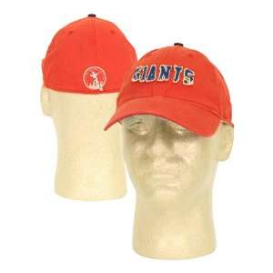 com New York Giants Worn Patch Logo Slouch Style Adjustable Hat  Red 