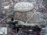 Axion Archery Simplex 4 Bow Sight in Lost Camo #AX 824 686745282422 