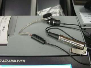 FRYE HEARING AID AUDIOMETER ANALYZER FONIX FP40 comes with everything 