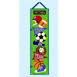  Game On Personalized Growth Chart