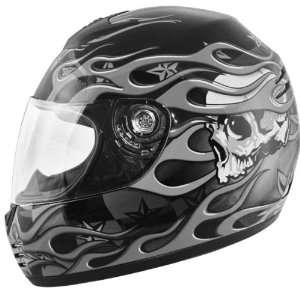 Bell Arrow Limited Edition Ghost Racer Grey and White Full Face Helmet 
