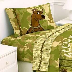 Scooby Doo Safari   4pc Bed Sheet Set   Full Size Bedding