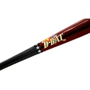  D Bat Pro Cut J33 Two Tone Baseball Bats BLACK/CHERRY 34 