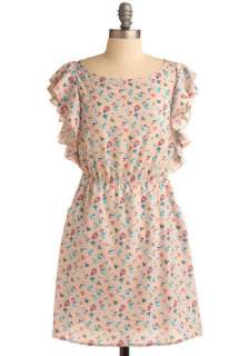 Al Fresco Brunch Dress  Mod Retro Vintage Printed Dresses  ModCloth 