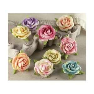  Prima Flowers Sherwood Rose Mulberry Paper Flowers 1 9 