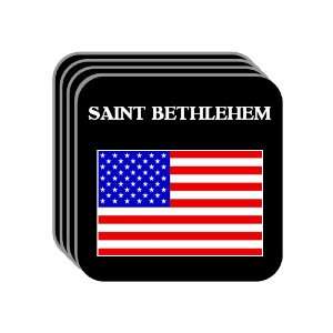  US Flag   Saint Bethlehem, Tennessee (TN) Set of 4 Mini 