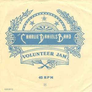 Charlie Daniels Band NM promo 45 rpm Volunteer Jam  
