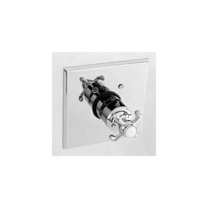   Square Thermostatic Trim Plate Only with Cross Handle NB3 1684TS 03W