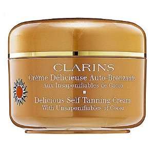  Clarins Delicious Self Tanning Cream 4.4 oz Beauty