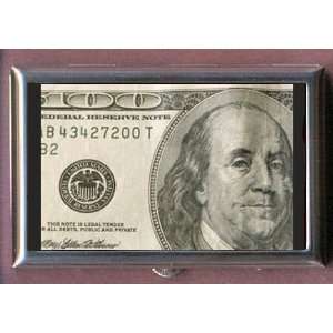  $100 DOLLAR BILL BEN FRANKLIN Coin, Mint or Pill Box Made 