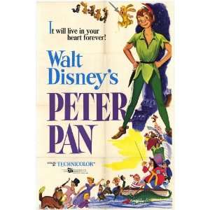  Peter Pan   Movie Poster   27 x 40