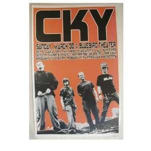  CKY Handbill Poster CKY cky C K Y 