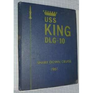   Original US Navy Ship Cruise Book USS King Cruise Book Staff Books