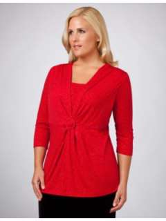 CATHERINES   Glittery Tunic With Ring Detail  