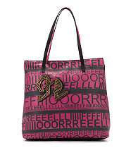 Pink (Pink) Fiorelli London Pink and Black Sweet Valley Shopper 