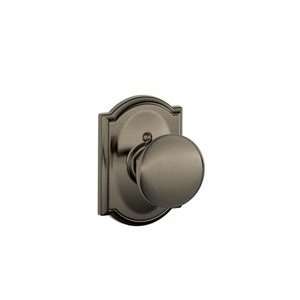   Pewter Dummy Plymouth Style Knob with Camelot Rose