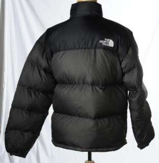 The North Face Black Grey Metro Puffer Jacket Coat Goose Down Warm 