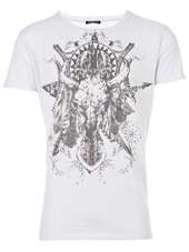 BALMAIN   Printed t shirt