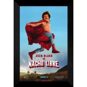  Nacho Libre 27x40 FRAMED Movie Poster   Style A   2006 
