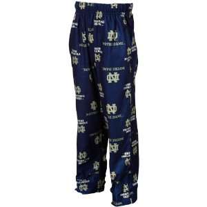   Toddler Navy Blue Printed Flannel Pajama Pants (3T)