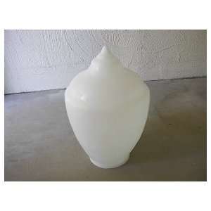  Large White Acorn Globes for Outdoor Lamp Post