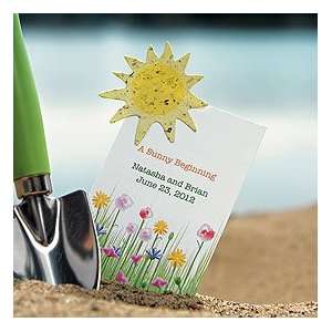  A Sunny Beginning Card with Seed Paper Sun Patio, Lawn 
