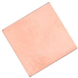  Solid Copper Blank Stampings No Hole Square 19mm (4) Arts 