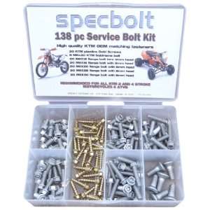 Specbolt KTM two and four stroke Bolt Kit for Maintenance, Restoration 