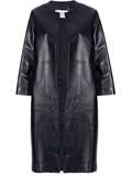 Yves Saint Laurent Leather Coat   Al Duca Daosta   farfetch 