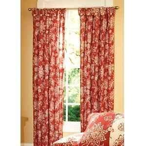  Waverly Home Classics Everard Ruby Tab Top Panel