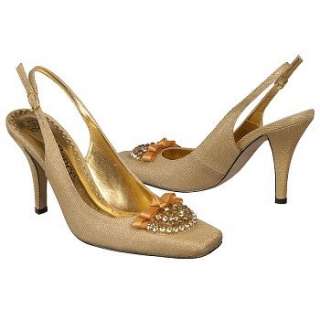 Womens J. Renee Christa Gold Shoes 