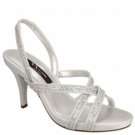 Womens Nina Goldine Silver Shoes 