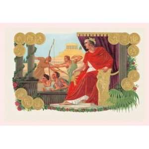  Exclusive By Buyenlarge Caesar Cigars 12x18 Giclee on 