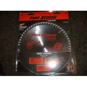  Firestorm 10 Miter/table Saw Blade (60 Tooth)