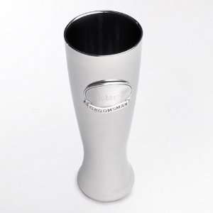  Wedding Favors Personalized Gunmetal Pilsner with Pewter 