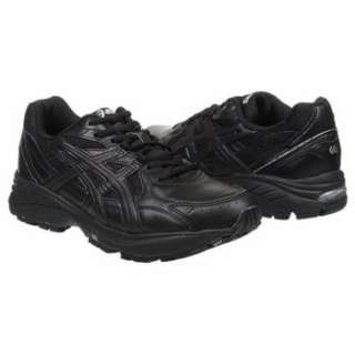 Athletics Asics Mens GEL Foundation Walker 2 Black/Black/Silver Shoes 