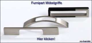Furnipart Design Möbelgriff Smooth Edelstahl 75 1125mm  