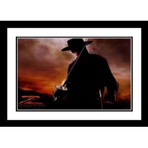  The Legend of Zorro 20x26 Framed and Double Matted Movie 