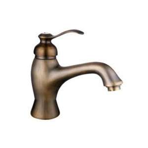    Centerset Antique Brass Bathroom Sink Faucet