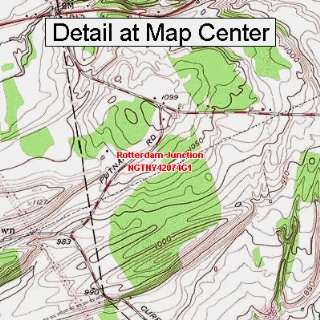   Quadrangle Map   Rotterdam Junction, New York (Folded/Waterproof